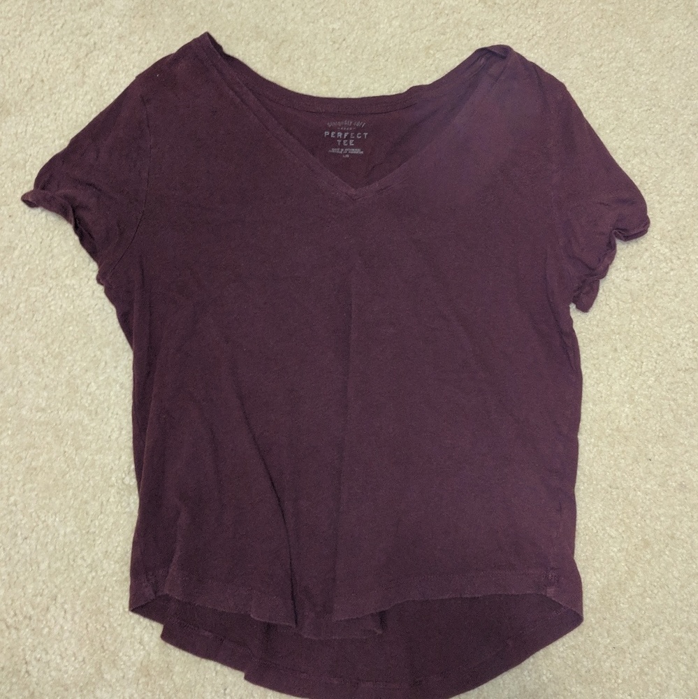 Maroon Tee